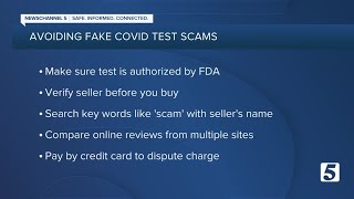 FTC warns against fake COVID-19 tests sold online