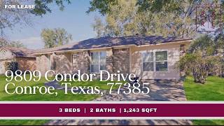 809 Condor Drive, Conroe, Texas, 77385 809 Condor Drive, Conroe, Texas, 77385