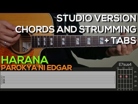 Parokya Ni Edgar - Harana Guitar Tutorial [CHORDS AND STRUMMING + TABS]