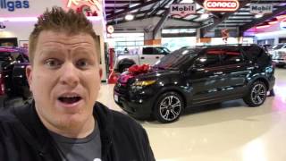 Surprising my mom with a New Twin Turbo SUV!