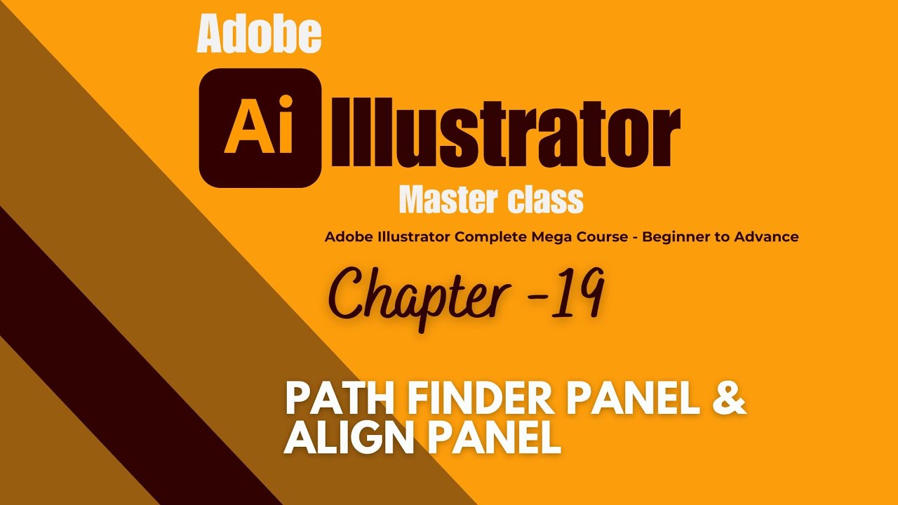 Pathfinder & Align Panel in Illustrator - Professional Designs बनाने का ...