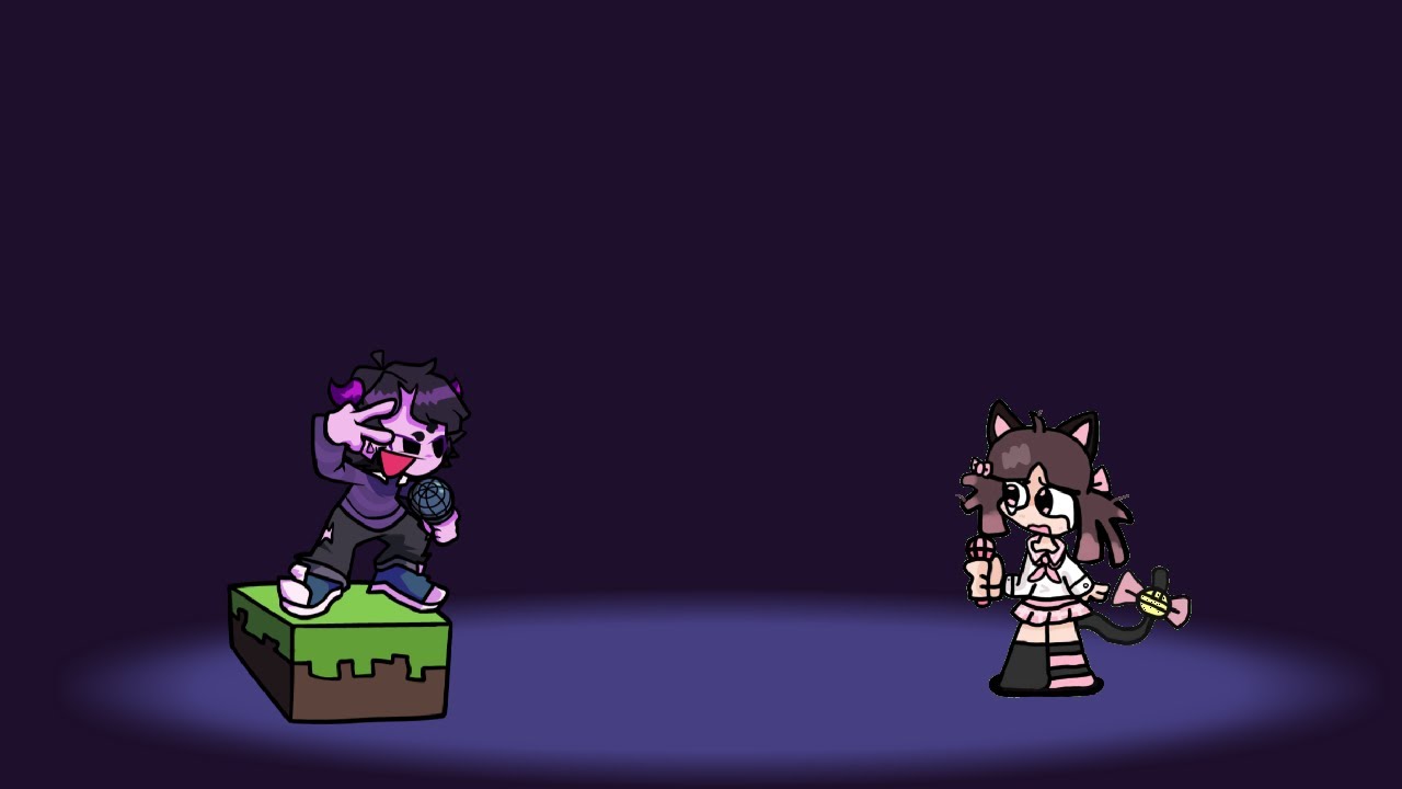 Atrocity but Jellybean and Meowbahh Sing it - (Friday Night Funkin') - FNF Cover