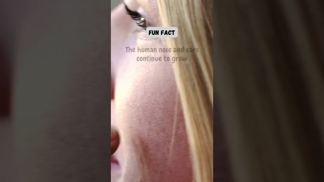 Fun Fact 👃👂 #funfacts adlı videoyu YouTube'da izle Fun Fact 👃👂 #funfacts adlı videoyu YouTube'da izle