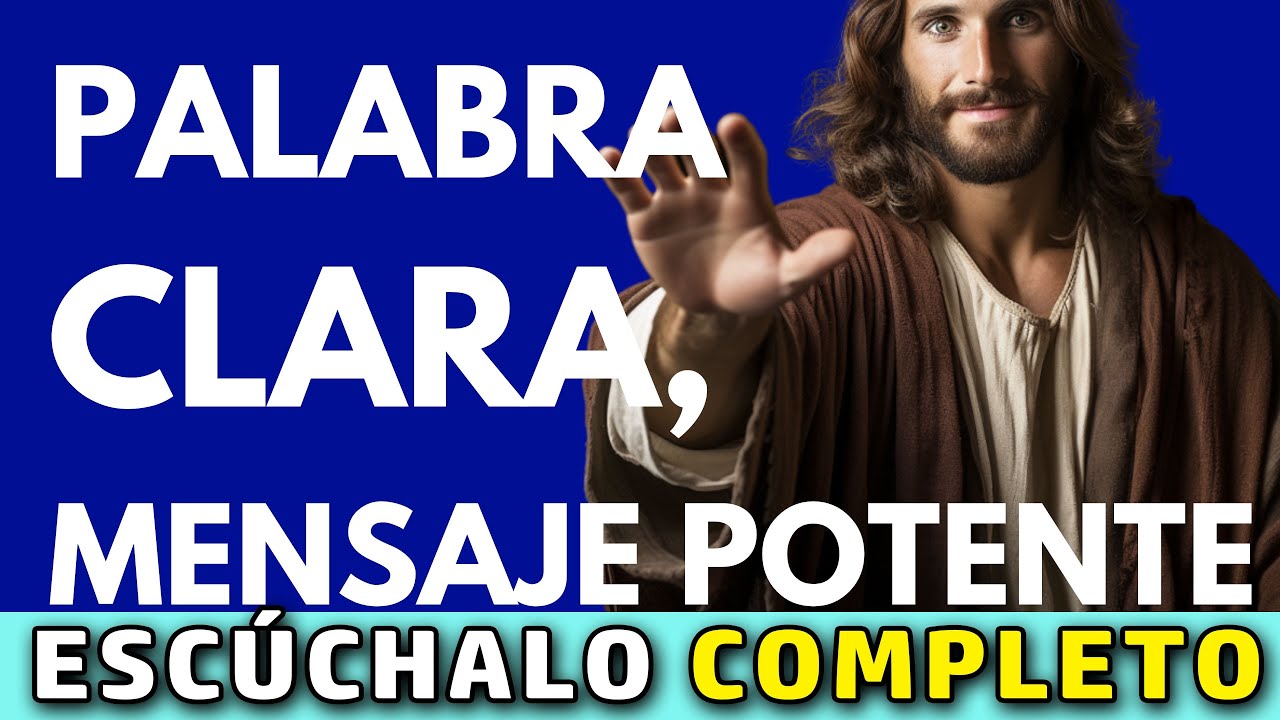 Dios te dice hoy, me has pedido que te hable claramente y hoy te mando ...