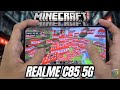Realme C85 5G test game Minecraft | Dimensity 6300