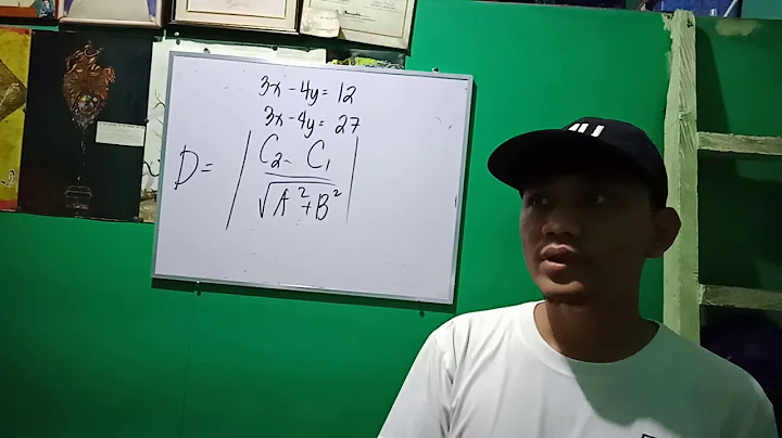 Analytic Geometry - Distance between Parallel Lines