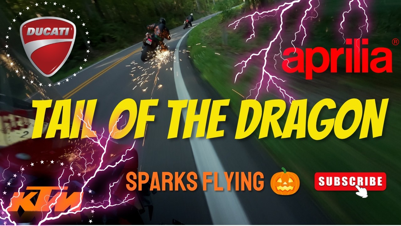 Sparks Fly on the Dragon! 🔥 | Ducati V4R | Aprilia | KTM