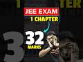JEE Mains me 1 Chapter se 32 Marks 😱 #jeepreparation #jeemains2026 #harshsir #