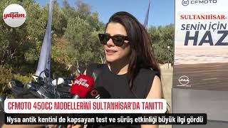 Cfmoto 450Cc Modelleri̇ni̇ Sultanhi̇sarda Tanitti