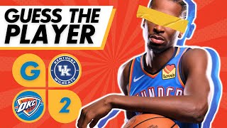 Guess The NBA Player With ONLY 4 CLUES! NBA Quiz screenshot 5