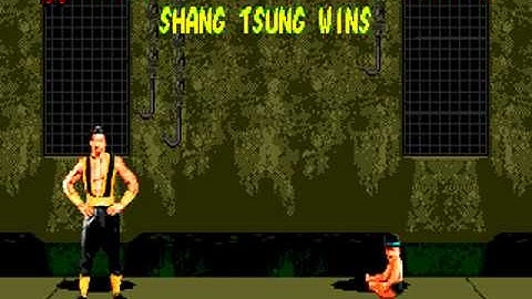 Mortal Kombat 2 - Genesis & Mega Drive - Shang Tsung - Babality