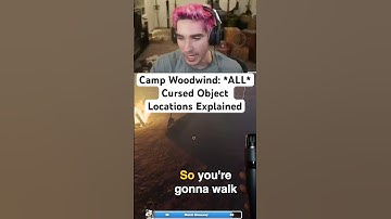 Camp Woodwind: *ALL*. Cursed Object Locations Explained #phasmophobia #shorts #phasmo