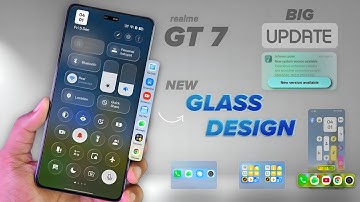 Realme GT 7 BIG Update Quick Setting Glass Effect, Fingerprint Animation, Bypass Charging & More