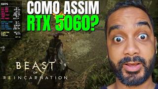 JOGO MAIS BONITO DE 2026? Beast of Reincarnation na RTX 5060 com o RYZEN 5 8400F