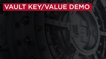 HashiCorp Vault Key/Value Demo