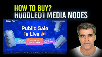 🌐 Huddle01 Media Node Public Sale is LIVE! | How to Buy Nodes Tutorial