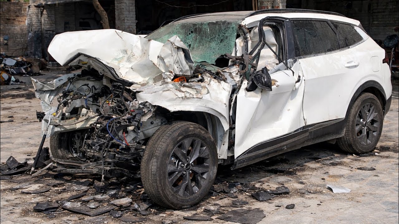 2025 Kia Sportage 2025 Full Accident | Completely Damaged SUV in Scrap Condition