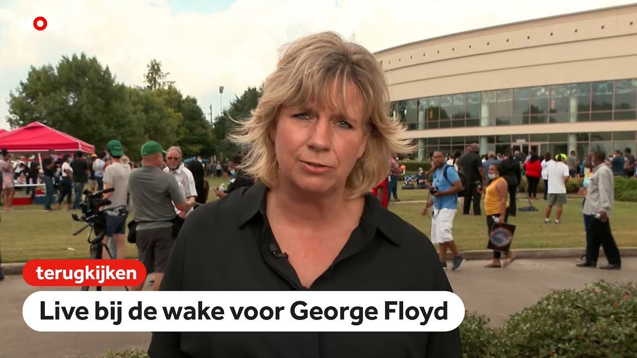 TERUGKIJKEN: Marieke de Vries bij de wake voor George Floyd - YouTube