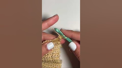 The Extended Tunisian Knit Stitch #crochet #howtocrochet #tunisiancrochet #learntocrochet