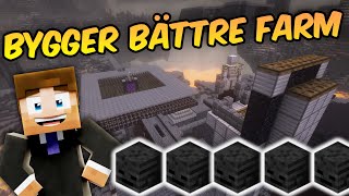 EFFEKTIVISERAR WITHERHUVUD-FARMEN I MINECRAFT - BEDROCK SMP - S2 | #42