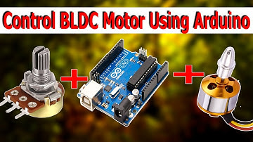 Bldc motor run with arduino and Potentiometer  | Control brushless motor using arduino | Bldc motor