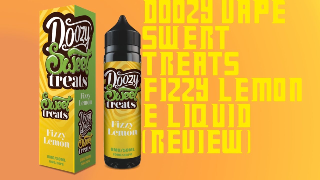 Doozy Vape Swert Treats Fizzy Lemon E Liquid (Review)