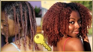 The Best BRAID OUT EVER!! DAX Hair Grease - 4C Natural Hair 