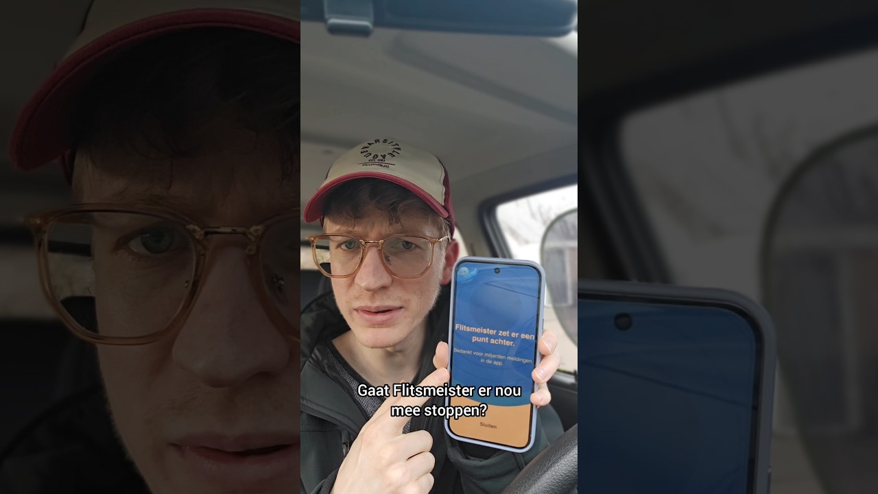 "Flitsmeister zet er een punt achter." Stoppen ze er ineens mee? #flitsmeister