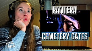 Finnish Vocal Coach First Time Reaction: PANTERA  'Cemetery Gates' (Subs)