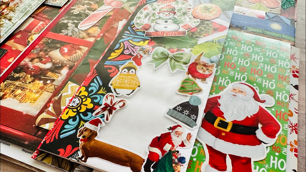 Рождественская рекламная рассылка в стиле лэпбука (или чего-то подобного?) 🎄🎅🏼 | Осталась всего о...