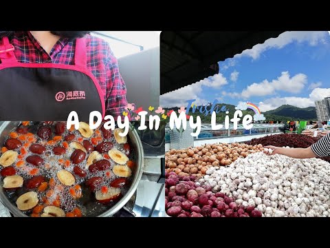 Weekend Vlog| Satay Buffet, Korean Foods, Granola Yogurt Breakfast Bowl, Grocery Shopping