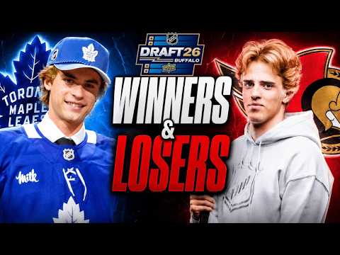 WINNERS & LOSERS of the 2026 NHL Draft (Round 1)