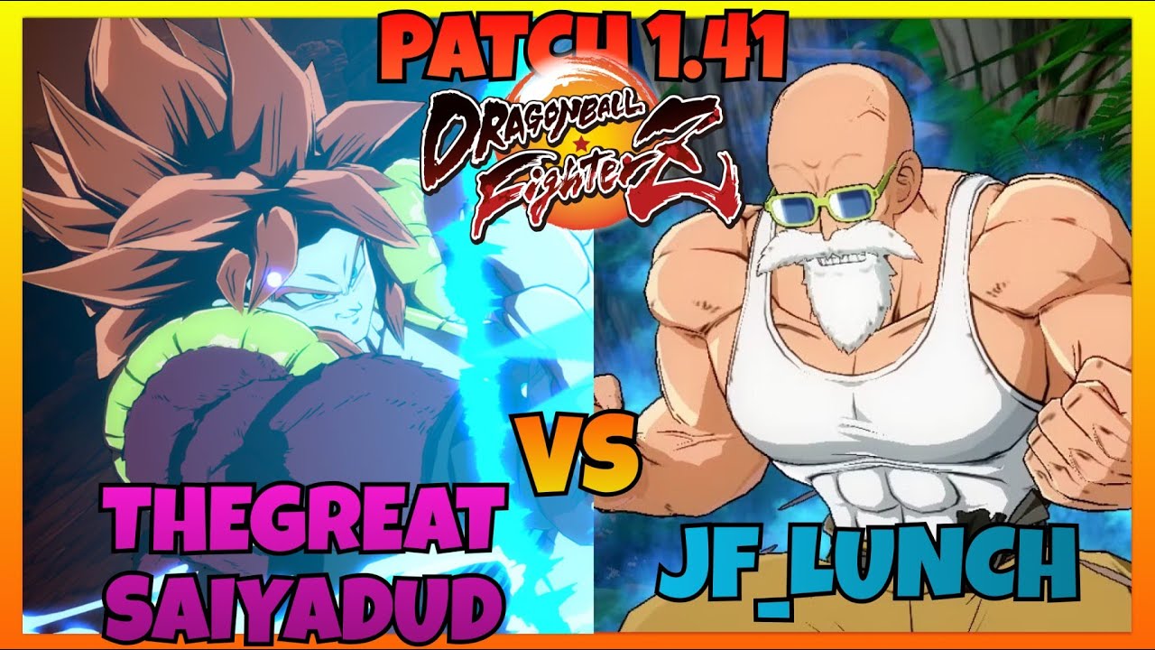 DBFZ - THEGREATSAIYADUD vs JF_LUNCH games (Gogeta 4, Jiren, A. 21 vs Kefla, Master Roshi, Piccolo)