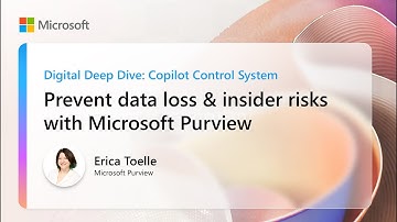 Prevent data loss & insider risks with Microsoft Purview | Digital Deep Dive: Copilot Control System