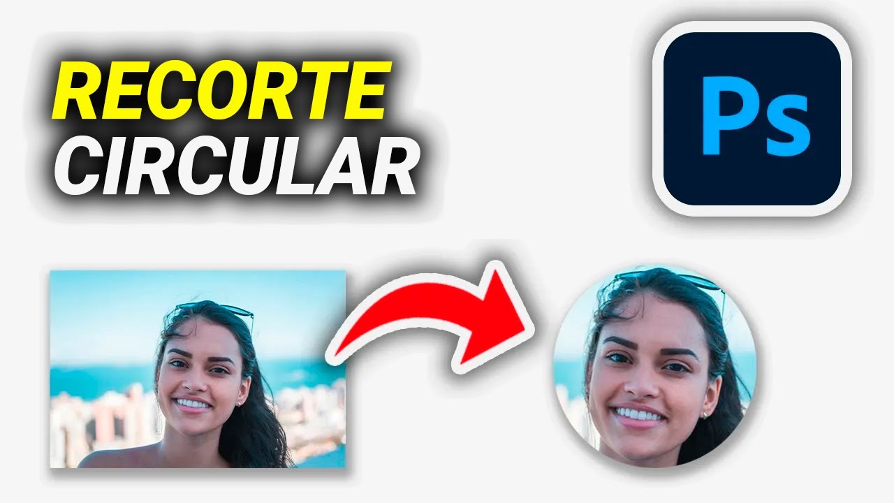 Cómo HACER un RECORTE Circular en Photoshop