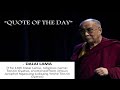 Quote of the day 04 || Dalai Lama || Inspirational quotes
