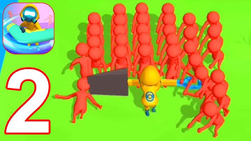 Crowd Fun Mania - Gameplay Part 2 All Levels 14 - 23 Max Level (Android, iOS) #2