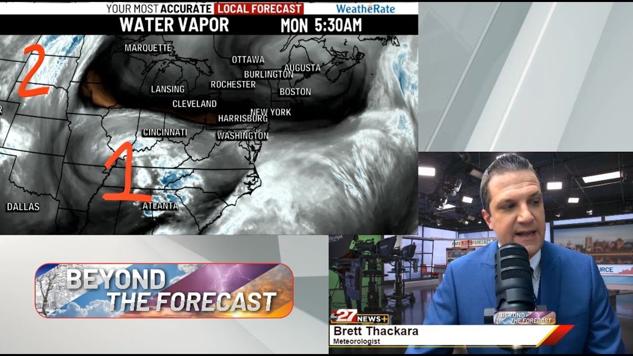 Brett's Beyond The Forecast: Sunny and cool today, soaking rain coming ...