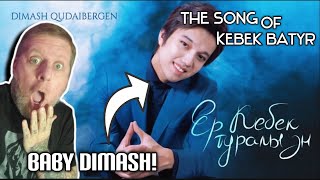 DIMASH The Song Of Kebek Batyr REACTION - a PUNK ROCK DAD Music Review