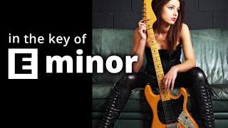 Guitar Backing Track: E minor Power Ballad (80s Em/Gmaj Slow Melodic Rock jamtrack)