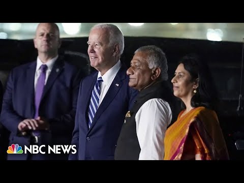 Biden arrives in India ahead of G20 summit