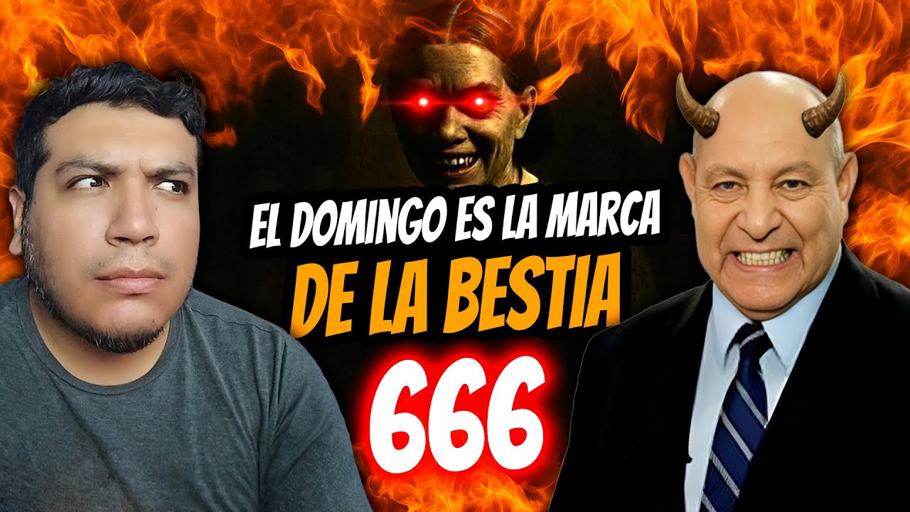 ⚠️El domingo es la marca de la bestia👹 Alejandro Bullón #dios #biblia