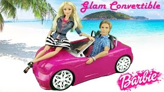 Barbie Malibu Girl Glam Convertible Car review ♥ Гламурный кабриолет Игровой набор Барби Обзор