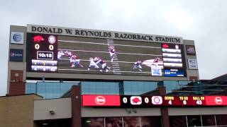 Razorback Stadium Replay Example