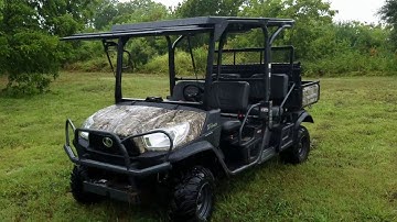 Fortress Lo Pro Tip Out Windshield for Kubota