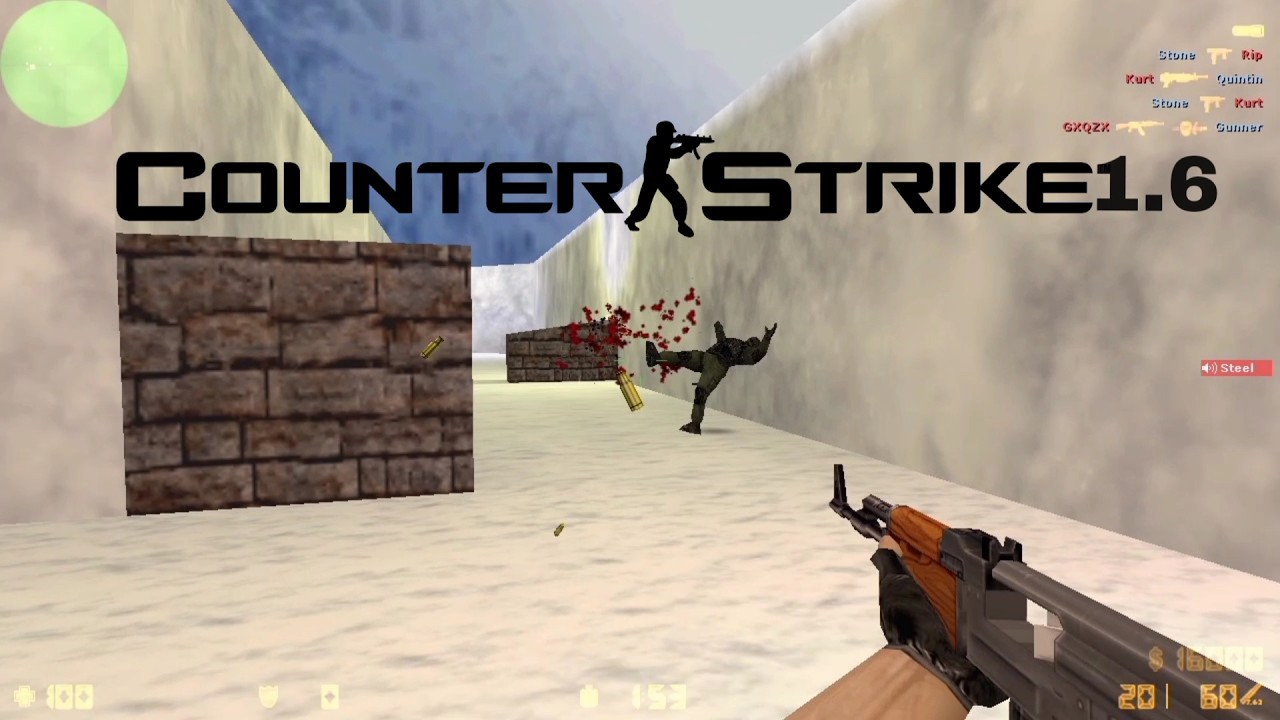 Counter-Strike 1.6 Gameplay on fy_iceworld in 2026