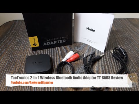 TaoTronics 2 In 1 Wireless Bluetooth Audio Adapter TT-BA08 Review