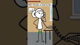 Parents at work be like 😏📋 #animation #corporate #corporatelife #managersbelike #customerservice