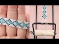 آموزش دستبند با دستگاه منجوق بافی        