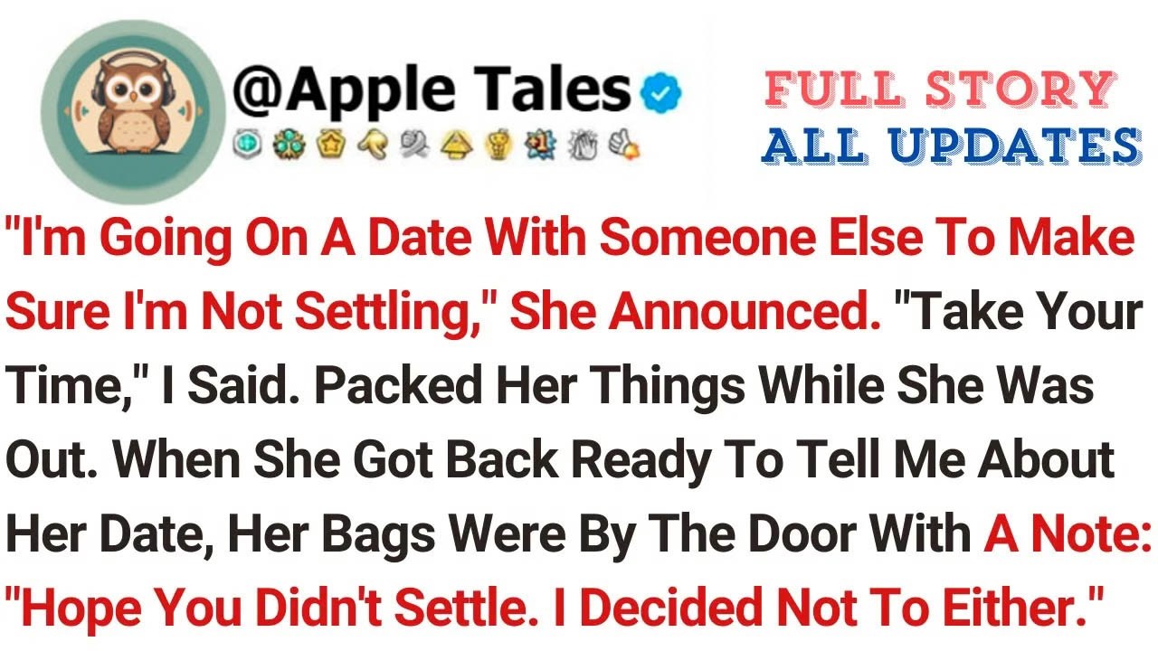＂I'm Going On A Date With Someone Else To Make Sure I'm Not Settling,＂ She Announced  ＂Take Your